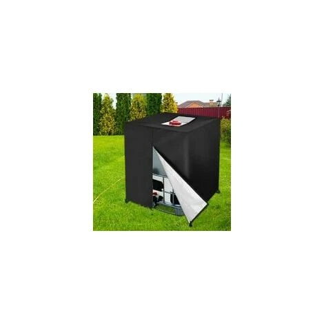 Couvercle De Réservoir D'eau, Couvercle IBC Bache Cuve 1000l, Cuve 1000 Litres Accessoires - Bâche De Protection Du Réservoir D'eau - Housse IBC Film De Protection UV Avec Découpe Perforée,120100116cm – Image 2