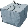 Sac De Rangement Coussin - Durable 210D Sac De Rangement Pour Coussin De Jardin, Fermeture éclair Housse Rangement Coussin Exterieur Avec Poignées Et Capacité 81 X 81 X 61 Cm（gris）