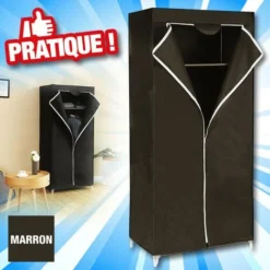 Penderie En Tissu 160x75x50cm