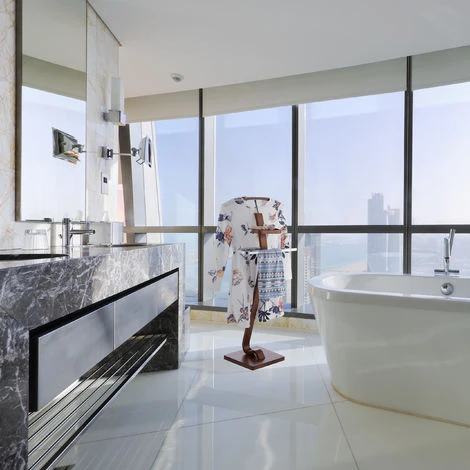 Relaxdays Valet De Chambre, Chevalet Noyer, Portant Vêtements, Valet De Nuit, Porte-vêtements 112 X 46,5 X 33 Cm, Brun – Image 3