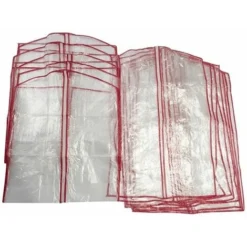 Lot De 13 Housses Pour Vêtements Transparent Polyéthylène - Casâme