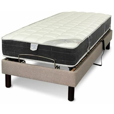 Matelas Essenzia Zen GREY CLASSIC Ressorts 80x200 Ressorts – Image 2