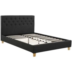 Lit Emmy - 160 X 200 Cm - Gris