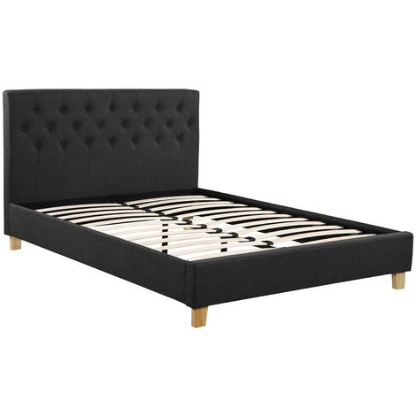 Lit Emmy - 160 X 200 Cm - Gris