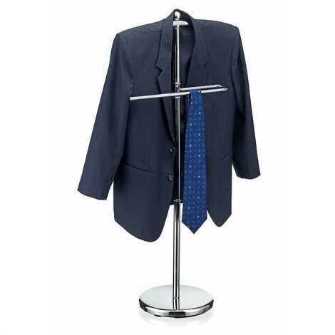 Valet De Chambre JÖRG Valet De Nuit Support Pour Vestes Porte Vêtements En Métal Chromé – Image 2