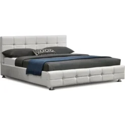 Lit Thomas - 140 X 190 Cm - Blanc