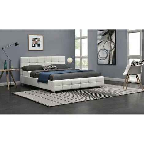 Lit Thomas - 140 X 190 Cm - Blanc – Image 2