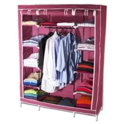 Armoire De Rangement Dressing XXL Bordeaux