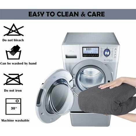 Housses De Tête De Lit,Protecteur Antipoussière Pour Tête De Lit Rembourrée (F, Tête De Lit Longueur:70cm-120cm) – Image 4