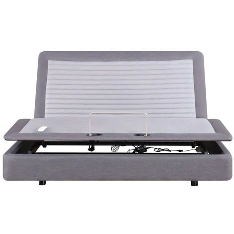 Sommier électrique De Relaxation Monocouchage 4 Zones HESPERIS De DREAMEA 140x190 Cm Avec Moteur – Image 2