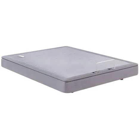 Sommier électrique De Relaxation Monocouchage 4 Zones HESPERIS De DREAMEA 140x190 Cm Avec Moteur – Image 4