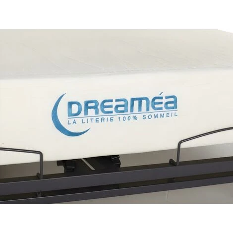 Lit électrique Relaxation Matelas Mémoire Forme JIMBARAN II De DREAMEA - Moteur OKIN - 140x200 Cm – Image 4