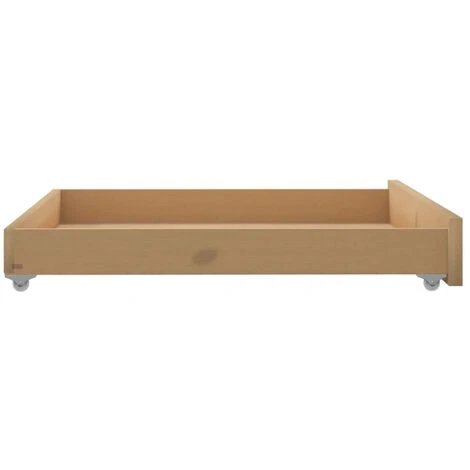 Tiroirs De Lit 2 Pcs Marron Miel Bois De Pin Massif – Image 5