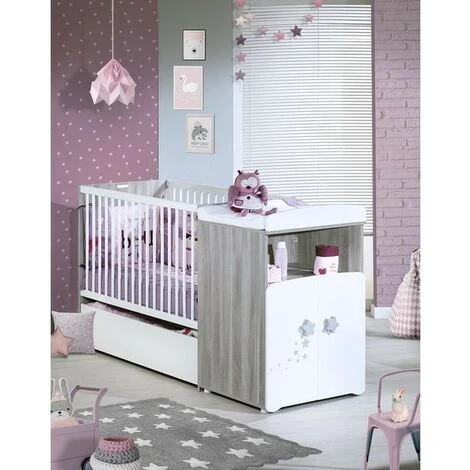 Tiroir De Lit Combiné évolutif Nao BABYPRICE - Color – Image 2