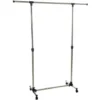 Penderie Mobile Télescopique - De H.87 à 150 Cm - 150 X 44 X 160