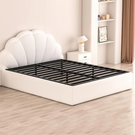 Cadre De Lit En Métal DEWINNER,Sommier ,Assemblage Simple,pour Adultes, Enfants (140 X190 Cm) – Image 4