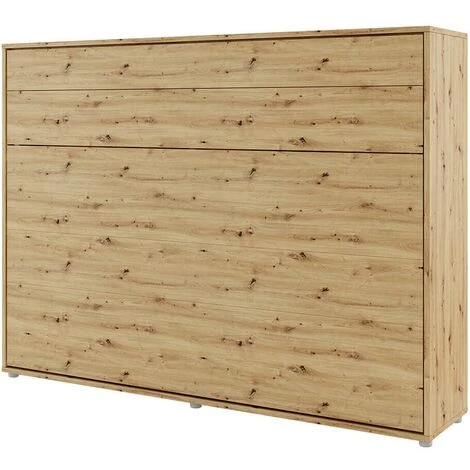 LENART Lit Escamotable BED CONCEPT 04 140x200 Horizontal Chêne Artisanal – Image 2