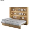 LENART Lit Escamotable BED CONCEPT 14 160x200 Horizontal Chêne Artisanal