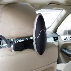 Cintres Pliants Universels Pour Voiture Creative Penguin Clothes Hanger Gain De Place Installation Facile Crochet De SiĂšge De Voiture Cintre Appui-tĂȘte Cintre,Black Penguin