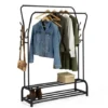 Portant Vêtements Double PAULE Penderie XXL