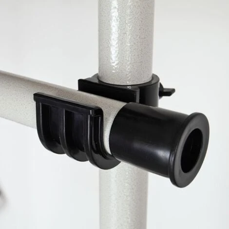 Télescopique Garde-Robe Système Herkule, Portant De Vêtement Penderie Largeur Et Hauteur Variables SoBuy® FRG38 – Image 4