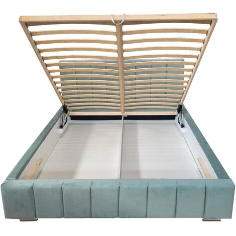 Lit Rembourré Avec Tiroir De Lit BoxSpring Lit 01 - 180x200 - Light Beige (TRINITY 2) – Image 3