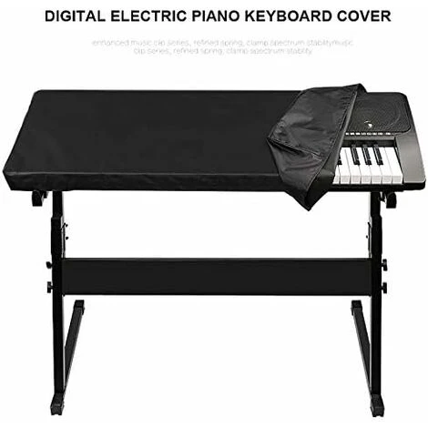 Housse De Protection Pour Clavier Piano 88 Touches, Numérique Housse Protection Piano Antipoussière Couverture Avec Cordon Étirable Pour Yamaha Roland Casio – Image 4