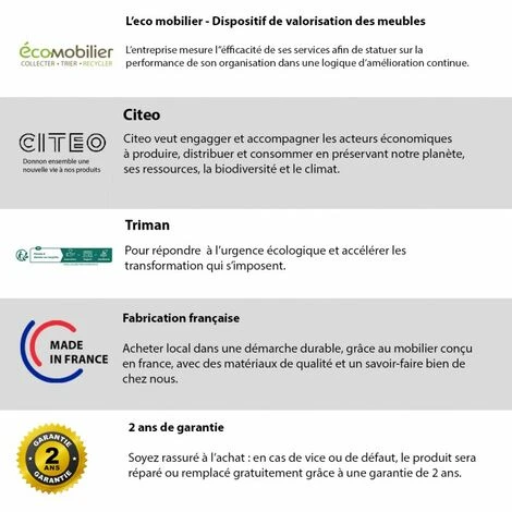 Sommier Bois épicéa Nu 140x190 – Image 3